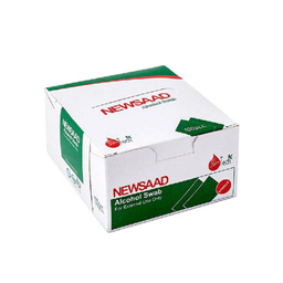 پنبه الکلی نیوساد (Newsaad) کد A100 بسته 100 عددی مجموعه 2 عددی