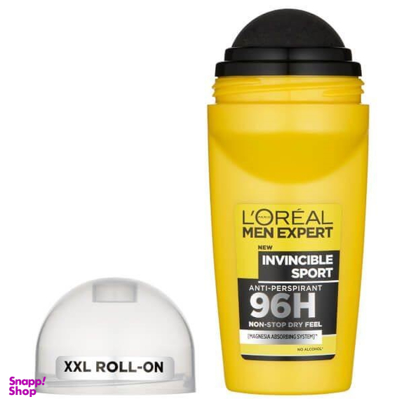 رول ضد تعریق مردانه لورآل (Loreal) سری Men Expert مدل Invincible Sport حجم 50 میلی لیتر