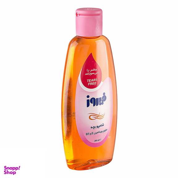 شامپو مو کودک فیروز (Firooz) مدل ویتامین E و ویتامین B5 حجم 300 میلی لیتر