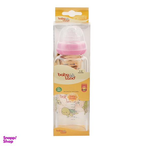شیشه شیر بی بی لند (Baby Land) مدل 470 ظرفیت 240 میلی لیتر