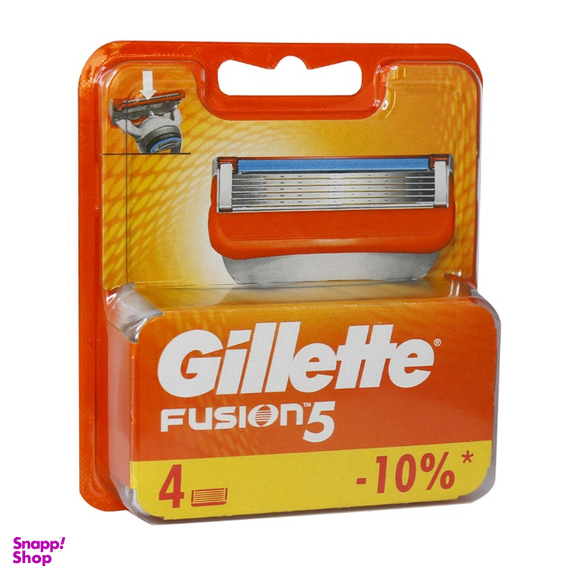 تیغ یدک ژیلت مدل Fusion5 بسته 4 عددی