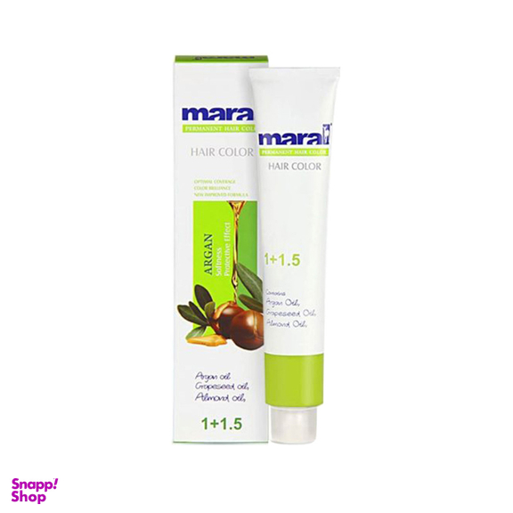 رنگ مو مارال (Maral) شماره 7.221 حجم 100 میلی لیتر رنگ سرامیکی خاکستری