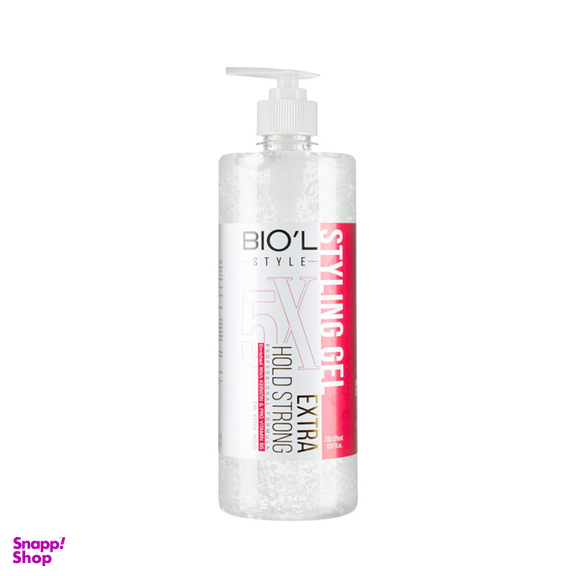ژل حالت دهنده مو بیول (Biol) مدل Exstra Hpld Strong حجم 700 میلی‌ لیتر