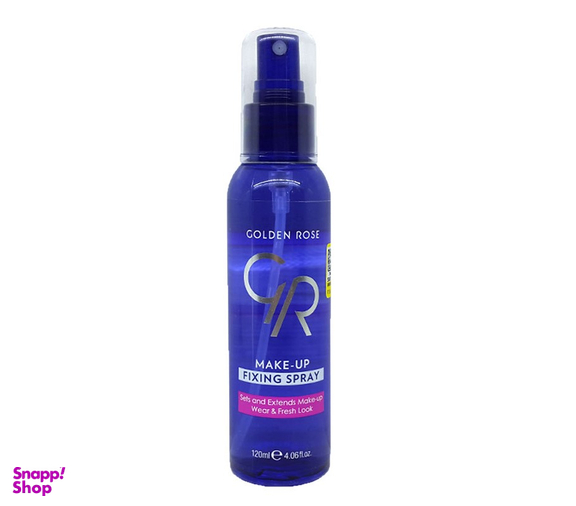 اسپری تثبیت کننده آرایش گلدن رز (Golden Rose) مدل Fixing حجم 120 میلی لیتر