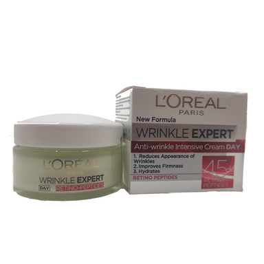 کرم ضدچروک لورآل (Loreal) مدل Wrinkle Expert Retino Peptides حجم 50 میلی لیتر