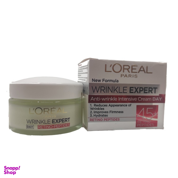 کرم ضدچروک لورآل (Loreal) مدل Wrinkle Expert Retino Peptides حجم 50 میلی لیتر