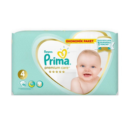 پوشک بچه پریما مدل Premium Care سایز 4 بسته 46 عددی