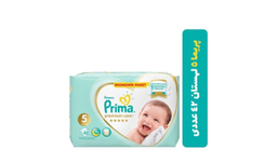پوشک بچه پریما مدل Premium Care سایز 5 بسته 42 عددی