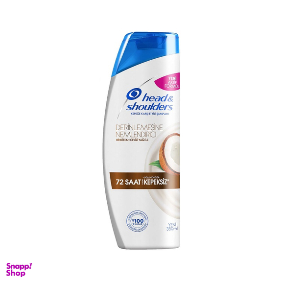 شامپو مو هد اند شولدرز مدل نارگیل حجم 350 میلی لیتر