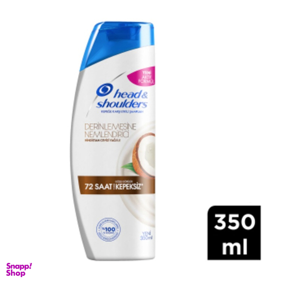 شامپو مو هد اند شولدرز مدل نارگیل حجم 350 میلی لیتر