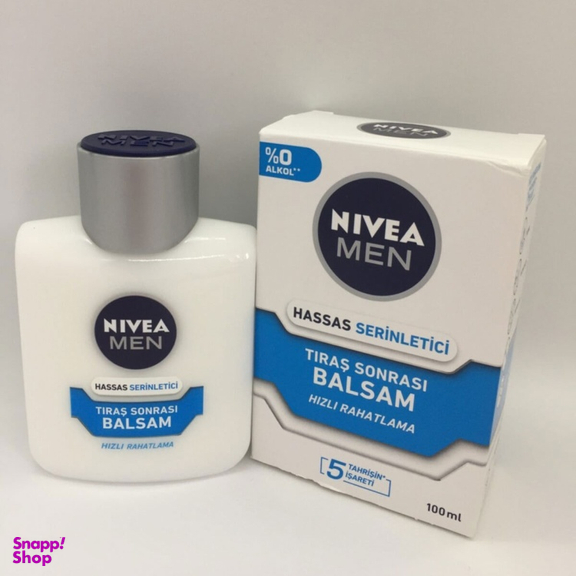 بالم افتر شیو نیوآ مدل Hassas Serinletici حجم 100 میلی لیتر