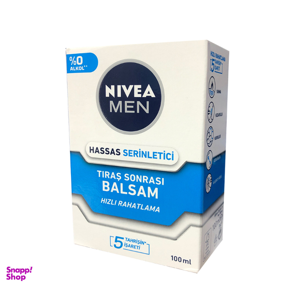 بالم افتر شیو نیوآ مدل Hassas Serinletici حجم 100 میلی لیتر