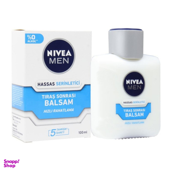 بالم افتر شیو نیوآ مدل Hassas Serinletici حجم 100 میلی لیتر