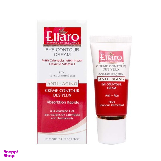 کرم دور چشم الارو (Ellaro) مدل Dry Skin حجم 20 میلی‌ لیتر