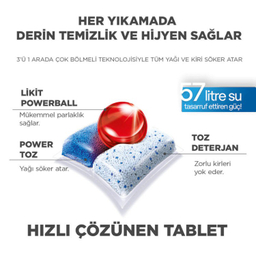 قرص ماشین ظرفشویی فینیش مدل Quantum Hepsi 1 Arada بسته 80 عددی