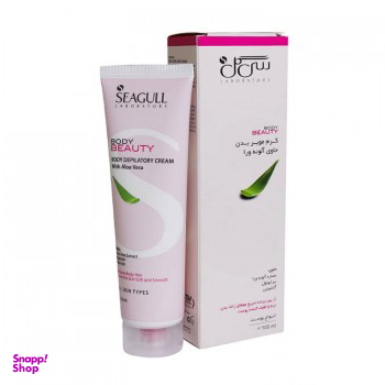 کرم موبر بدن سی گل (Seagull) مدل Aloe Vera حجم 100 میلی‌ لیتر