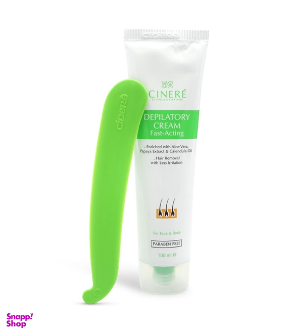 کرم موبر صورت و بدن سینره (Cinere) مدل Aloe Vera حجم 100 میلی‌ لیتر