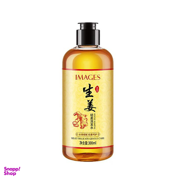 شامپو تقویت کننده و ضد ریزش مو ایمجز مدل ginger حجم 300 میلی لیتر