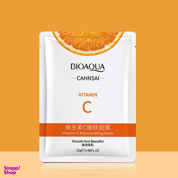 ماسک صورت بایوآکوا مدل ویتامین C حجم 25 گرم