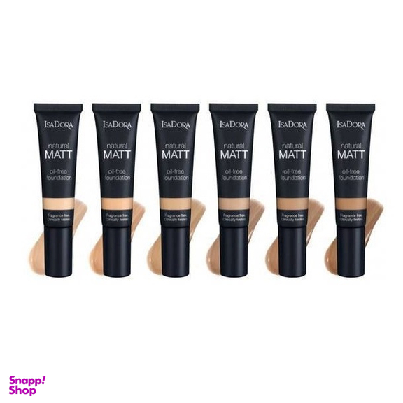 کرم پودر ایزادورا (Isadora) سری Natural Matt مدل Oil Free حجم 35 میلی لیتر