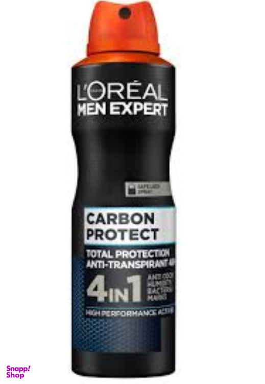 اسپری ضد تعریق مردانه لورآل (Loreal) مدل Carbon protect حجم 250 میلی لیتر