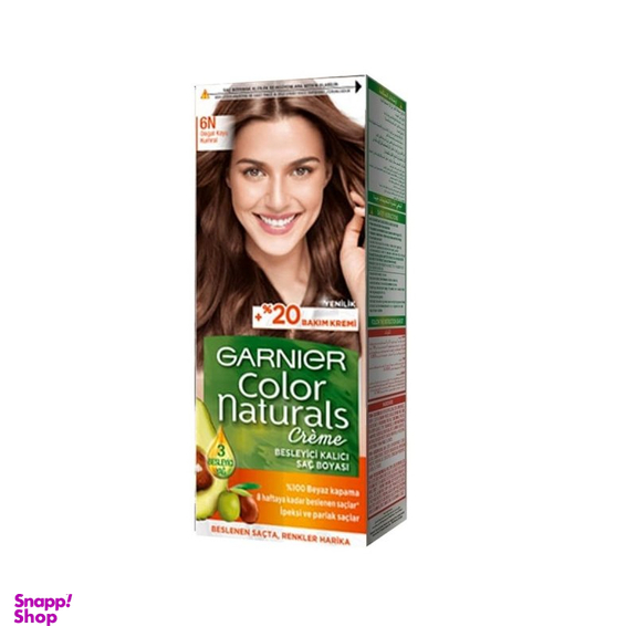 کیت رنگ مو گارنیه (Garnier) شماره 6N حجم 40 میلی لیتر