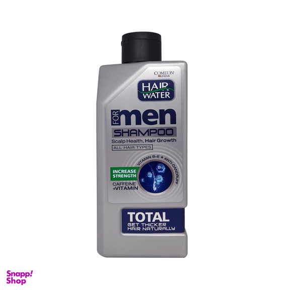 شامپو مردانه ضد شوره و تقویت کننده کامان مدل Total حجم 410 میلی لیتر
