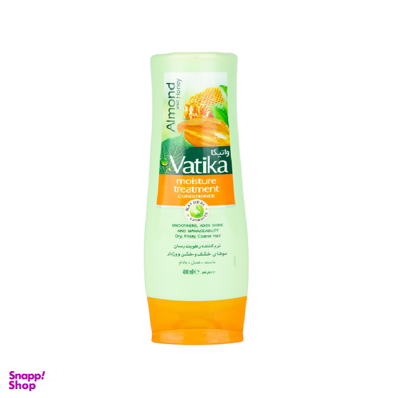 نرم کننده مو واتیکا (Vatika) مدل Almond A Honey حجم 400 میلی لیتر