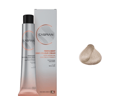 رنگ مو کاسپین (CASPIAN) شماره 9٫1 حجم 100 میلی لیتر رنگ دودی خیلی روشن