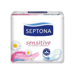 نوار بهداشتی سپتونا (Septona) قطر نازک مدل Super Sensitive مجموعه 2 عددی