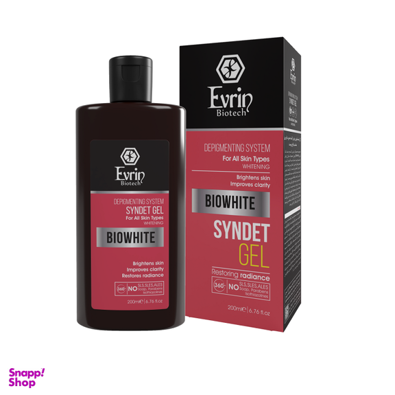 ژل روشن کننده اورین (Evrin) مدل BIOWHITE حجم 200 میلی‌‌لیتر