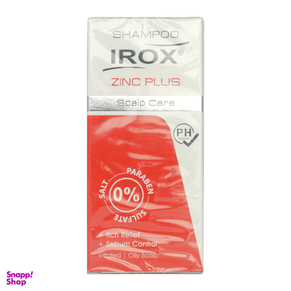 شامپو مو آیروکس مدل Zinc Plus حجم 200 میلی لیتر
