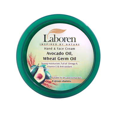 کرم دست و صورت لابورن (Laboren) مدل Avacado حجم 150 میلی‌ لیتر