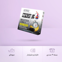 کاندوم تاخیری ناچ کدکس مدل Master 3In1 بسته 3 عددی