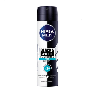 اسپری ضد تعریق مردانه نیوآ (Nivea) مدل Invisible Fresh حجم 150 میلی‌ لیتر