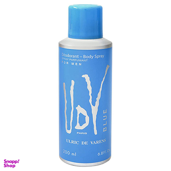 اسپری بدن مردانه یو دی وی (UDV) مدل Blue