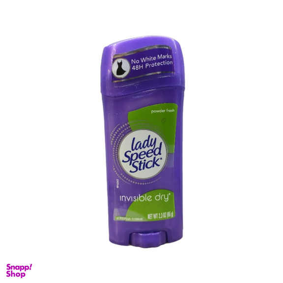 استیک ضد تعریق زنانه لیدی اسپید مدل invisible dry وزن 65 گرم