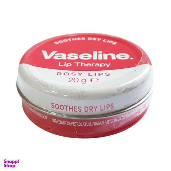 کرم نرم کننده لب وازلین (Vaseline) مدل Rosy وزن 20 گرم
