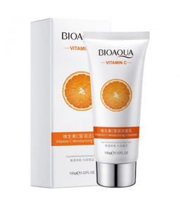 فوم شستشو صورت بایوآکوا مدل ویتامین سی وزن 100 گرم