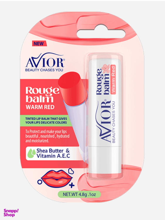 رژ بالم اویور (Avior) رنگ قرمز