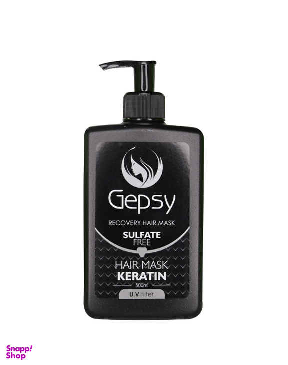 ماسک و کرم جیپسی (Gepsy) مدل Keratin حجم 1000 میلی لیتر