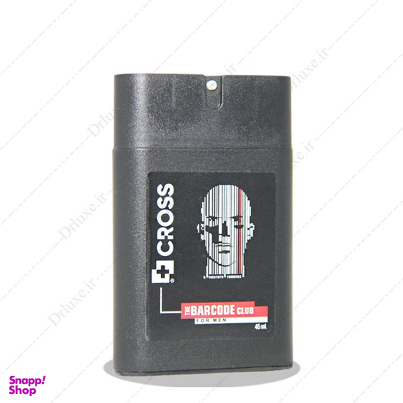 عطر جیبی مردانه کراس (Cross) مدل The Barcood Club حجم 45 میلی لیتر