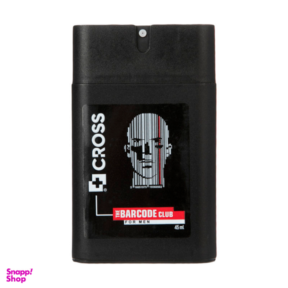 عطر جیبی مردانه کراس (Cross) مدل The Barcood Club حجم 45 میلی لیتر