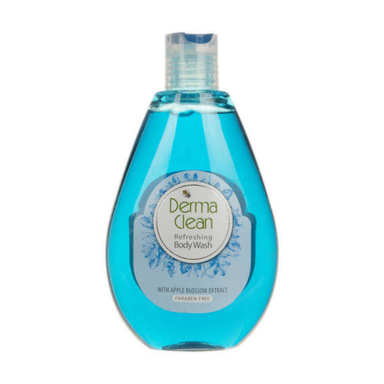 شامپو بدن مردانه درماکلین (Derma Clean) مدل شکوفه سیب حجم 300 میلی لیتر