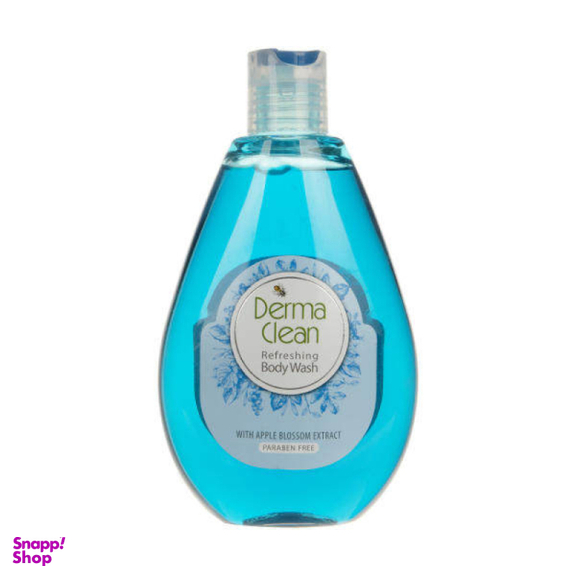 شامپو بدن مردانه درماکلین (Derma Clean) مدل شکوفه سیب حجم 300 میلی لیتر