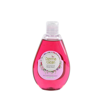 شامپو بدن خوشبو کننده درماکلین (Derma Clean) مدل شکوفه گیلاس حجم 300 میلی لیتر