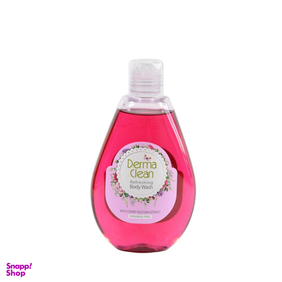 شامپو بدن خوشبو کننده درماکلین (Derma Clean) مدل شکوفه گیلاس حجم 300 میلی لیتر