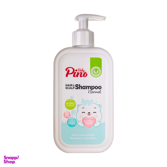 شامپو سر کودک پینو (Pino) بدون سولفات حجم 350 میلی لیتر