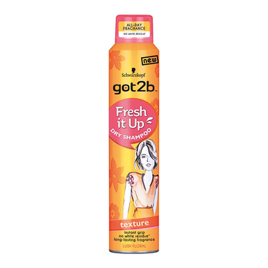 اسپری شامپو خشک شوآرزکوف (Schwarzkopf) سری got2b مدل Texturre حجم 200 میلی‌ لیتر