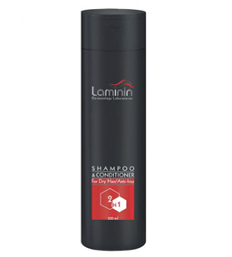 شامپو کراتینه و نرم کننده مو لامینین (Laminin) مدل 2در 1 حجم 200 میلی لیتر